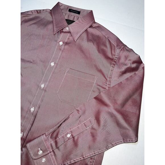 Pendleton Bridgeport Shirt Mens Size M Red Long Sleeve Button Down Dress Pocket - Picture 3 of 16